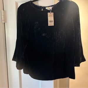 Biden nwt velvet shirt